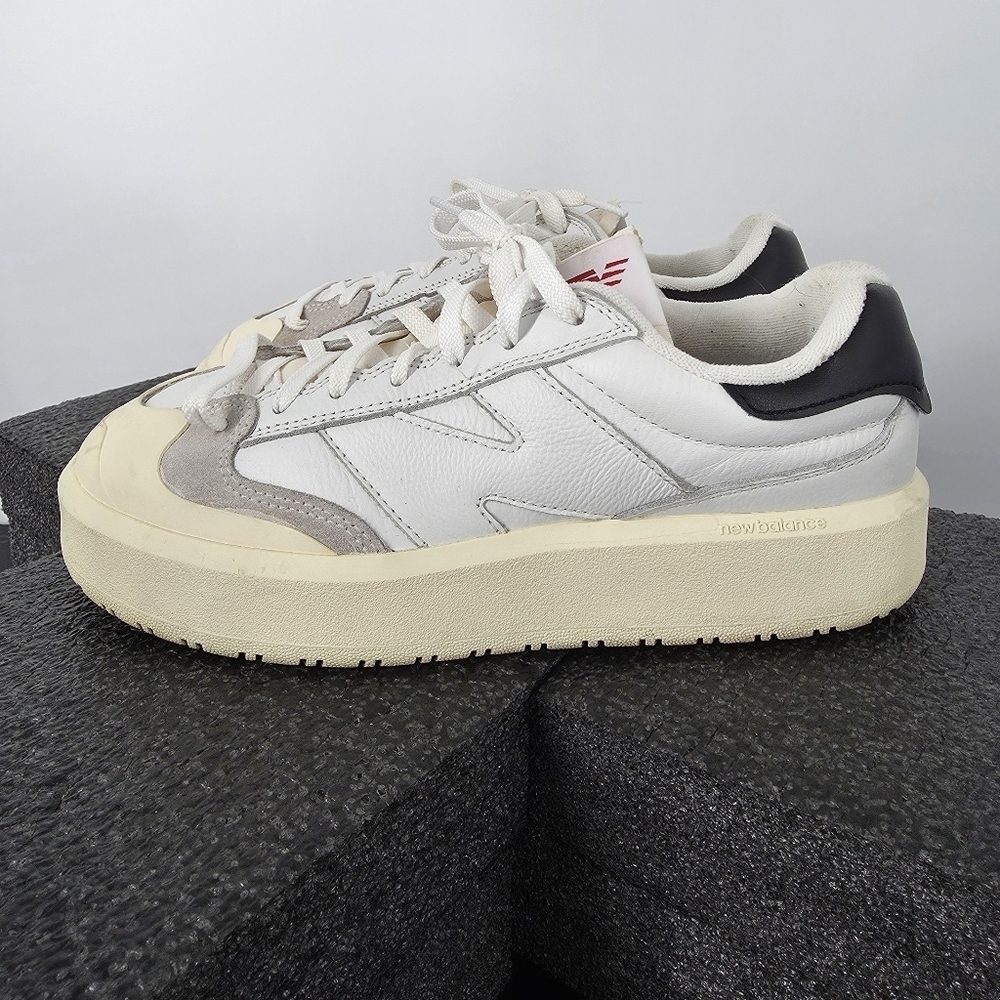 New Balance CT302 White Black Platform Shoes CT302OD Men's 8 Women's 9.5 Rare